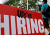 US private hiring rose in December as labour market remains strong