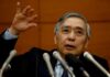 BOJ’s Kuroda defends his bazooka stimulus as ‘half successful’