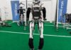 ARTEMIS, a football-playing humanoid robot, is ready for the pitch
