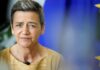 EU tech tsar Vestager sees political agreement on AI law this year