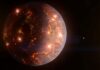 Earth-sized alien planet gripped by widespread volcanism
