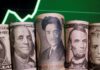 Dollar rides Treasury yields higher, yen battered