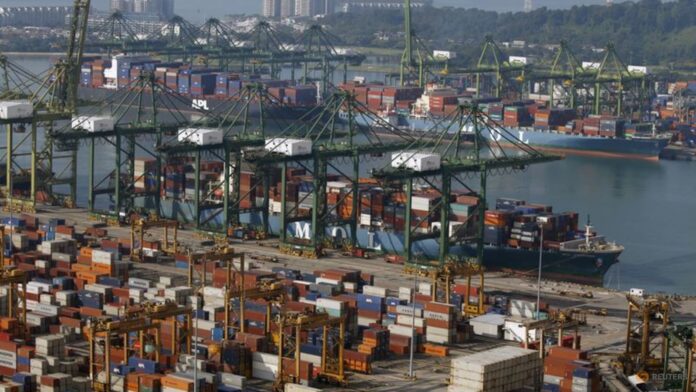 Ship arrivals, container volume and bunker sales at Singapore's port hit record highs in 2023