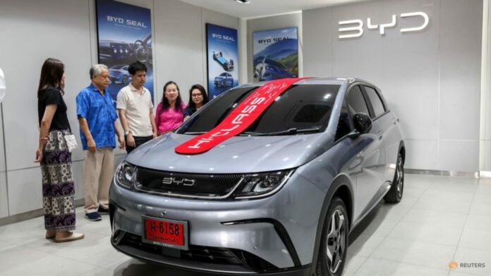 Chinese carmaker BYD looking for Mexico plant location, executive says