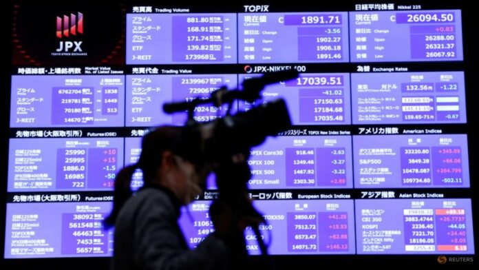 Asia shares inch higher before inflation tests