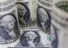Dollar steadies after losses on soft jobs data, pound gains
