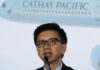 Cathay Pacific on track to reach 100% of its pre-pandemic passenger flights, CEO says