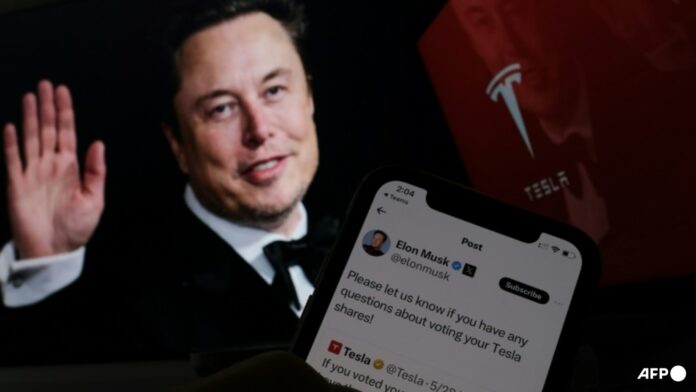 Musk says Tesla shareholders voting for his pay package by 'wide margins'