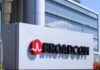 Broadcom beats third-quarter revenue estimates