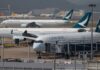 EU agency says cleaning process may be linked to Cathay Pacific A350 engine fire