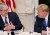 Trump says Apple CEO Cook called him with concerns about EU penalties