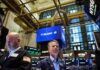 Stocks lose ground while bond yields rise with rates in focus