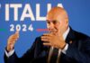 Italy defence minister dampens talk of Starlink deal for secure communications