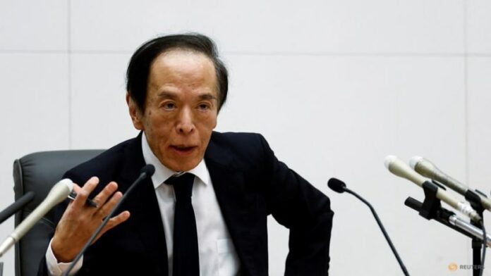 BOJ aims to achieve 2% inflation as measured by overall CPI, governor Ueda says
