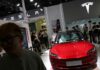 Tesla’s China-made EV sales fall to lowest since August 2022