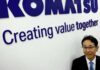 Komatsu forecasts 27% profit decline this year amid tariff uncertainty