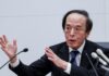 BOJ governor says no preset ideas on monetary policy judgement