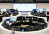 Global stock index falls, euro slides after US-EU trade deal