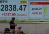 Japan’s Nikkei rallies to record high, SoftBank surges
