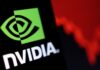 Nvidia shares fall 2.9% in Frankfurt, day after results