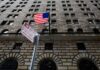 Stocks mostly slip after Friday gains; US dollar edges higher