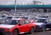 Japan says economy recovering but US tariff impact seen in auto sector