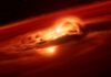Astronomers spot young rogue planet gobbling up its surroundings