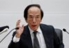 BOJ’s Ueda warns of global uncertainty, keep markets guessing on next hike