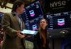 Stock indexes mostly gain amid AI deal optimism; euro, yen weaken on fiscal worries