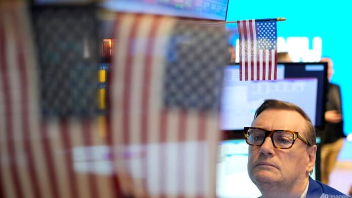 Stocks falls on megacap drag, yen stumbles after BOJ announcement