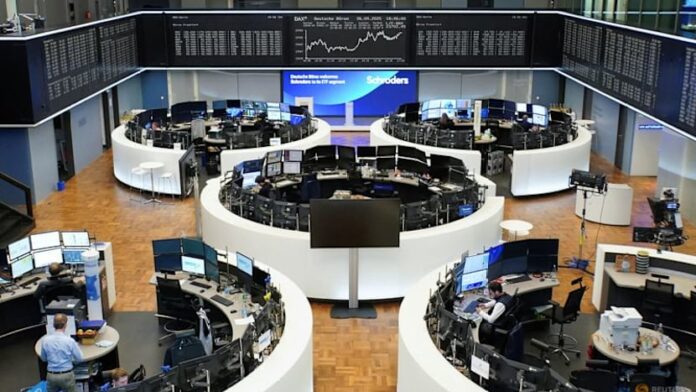 US, European stocks hit record highs as investors shrug off US shutdown impact