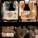 Sterling eases after UK inflation, dollar rises ahead of Nvidia results