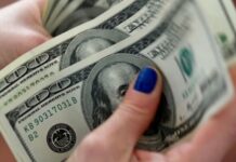 Sterling drops as inflation cements BoE cut expectations, dollar up before US inflation