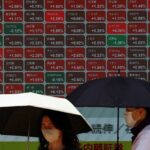 Tech jitters dent stocks before central banks take centre stage