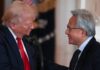 Trump met with Nvidia CEO Jensen Huang about export controls, CBS News’ reporter says