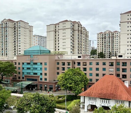 Anchorpoint mall up for sale at S$295 million