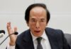 Bank of Japan chief vows to keep raising interest rates