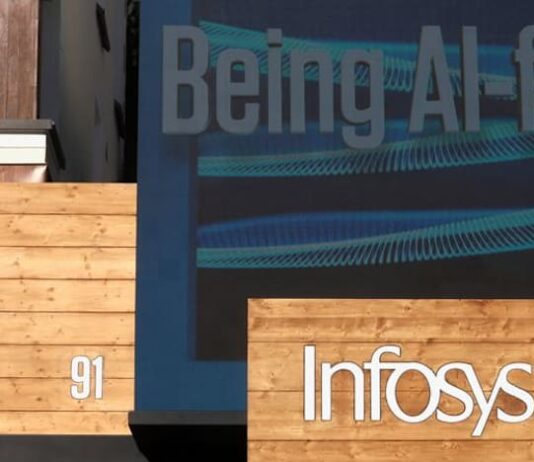 India’s Infosys rises on AI momentum after lifting FY26 outlook