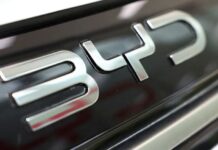 BYD Hong Kong shares sink to 5-week low on weak January sales
