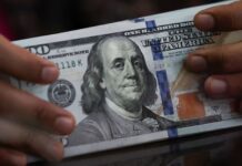 Dollar holds gains in thin trading as markets await Fed minutes, US GDP