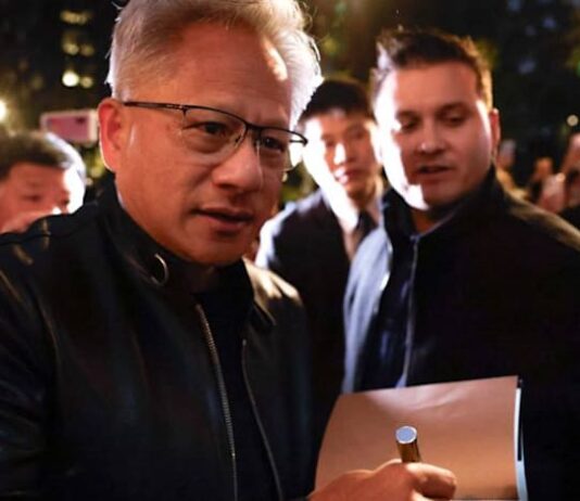 ‘People’s dad’ Jensen Huang praises, pushes Nvidia suppliers on mobbed Taiwan visit