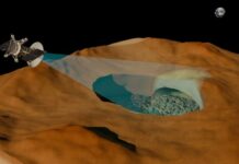 Radar data reveals cavernous underground lava tube on Venus