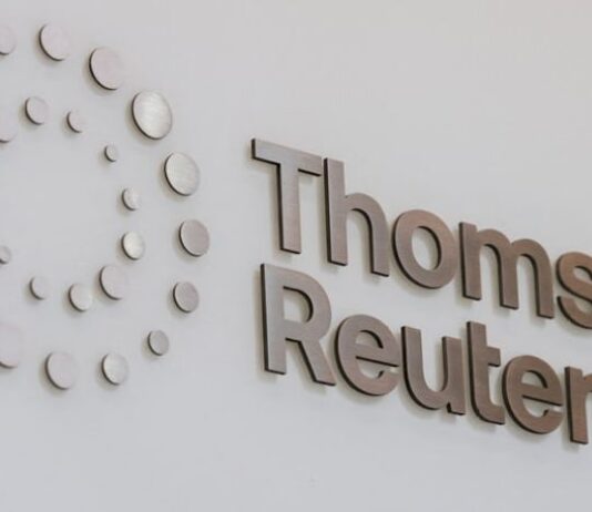 Thomson Reuters posts fourth-quarter revenue increase, shares rise