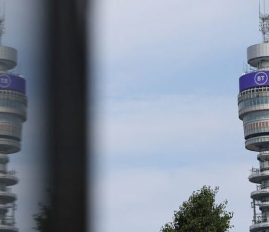 UK’s BT on track as broadband strengthens
