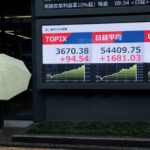 Asian stocks fall, oil up as Trump threatens Iran