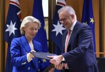 Australia, EU agree sweeping new trade pact eight years in the works