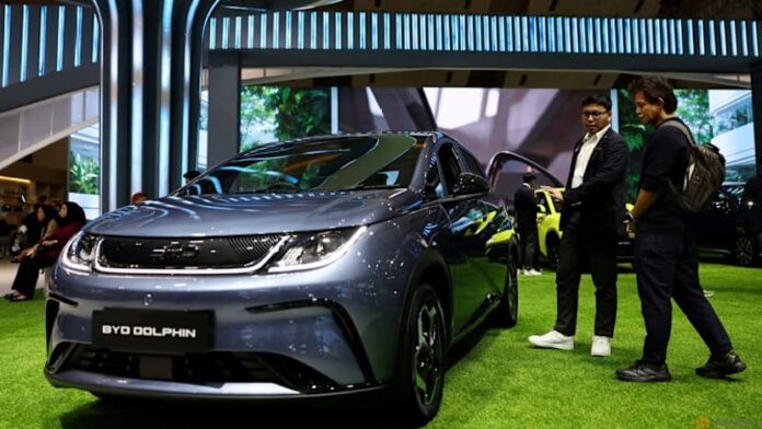 BYD's annual profit drops for first time in four years as price war hurts margins