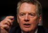 Former US trade chief Lighthizer resigns from Trump Media board