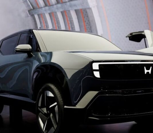 Honda shares slide more than 5% as automaker faces first annual loss