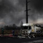 Shares slide, oil surges on risk of lengthy Middle East conflict